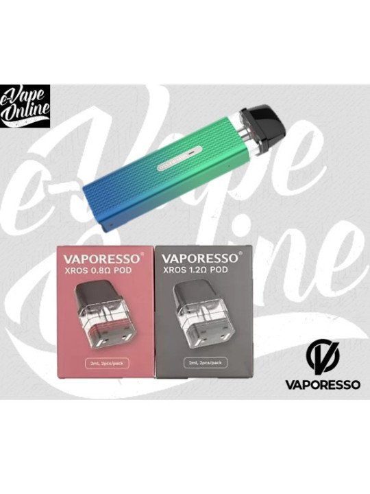 Pack de 4 Cartouches - XROS POD - Vaporesso - e-vapeonline.com