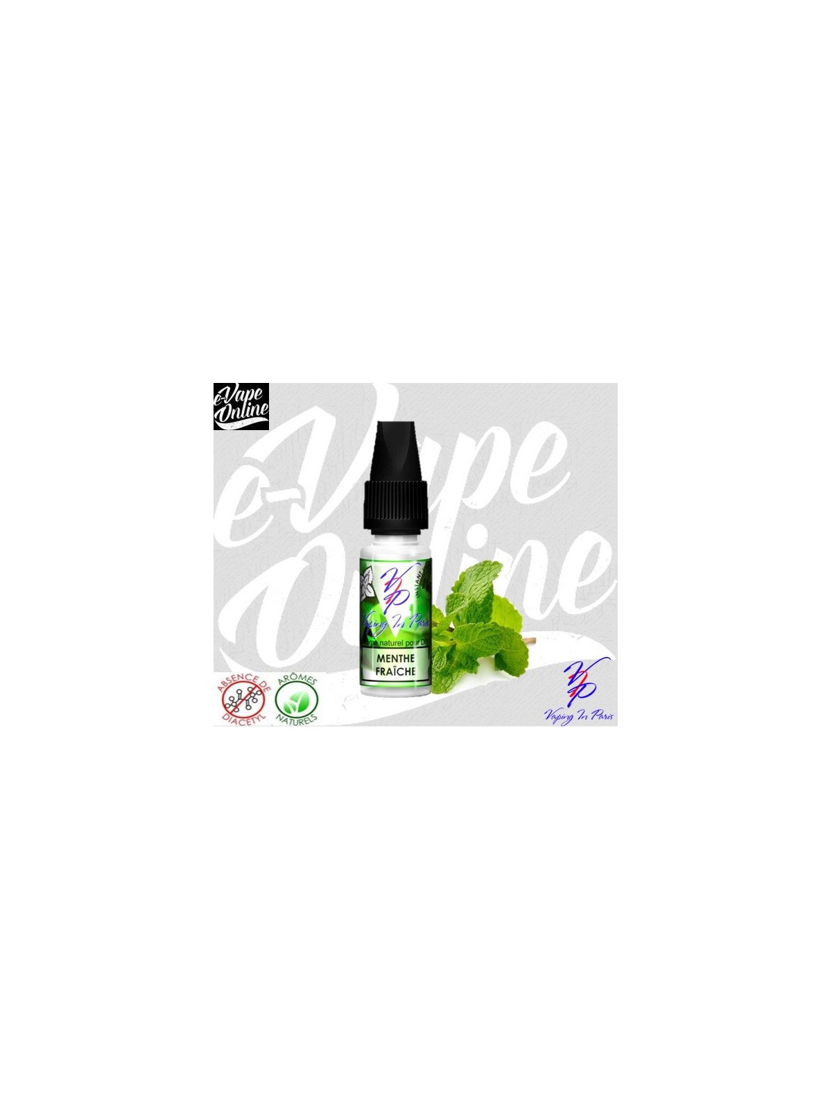 Arôme concentré - MENTHE FRAÎCHE 10ml - Vaping in Paris - e-vapeonline.com