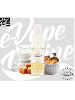E-Liquide - LE DESSERT DE MAMIE 10ml - Petit Nuage - e-vapeonline.com