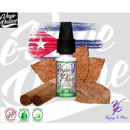 E-Liquide - EL ROMEO 10ml - Vaping in Paris - e-vapeonline.com