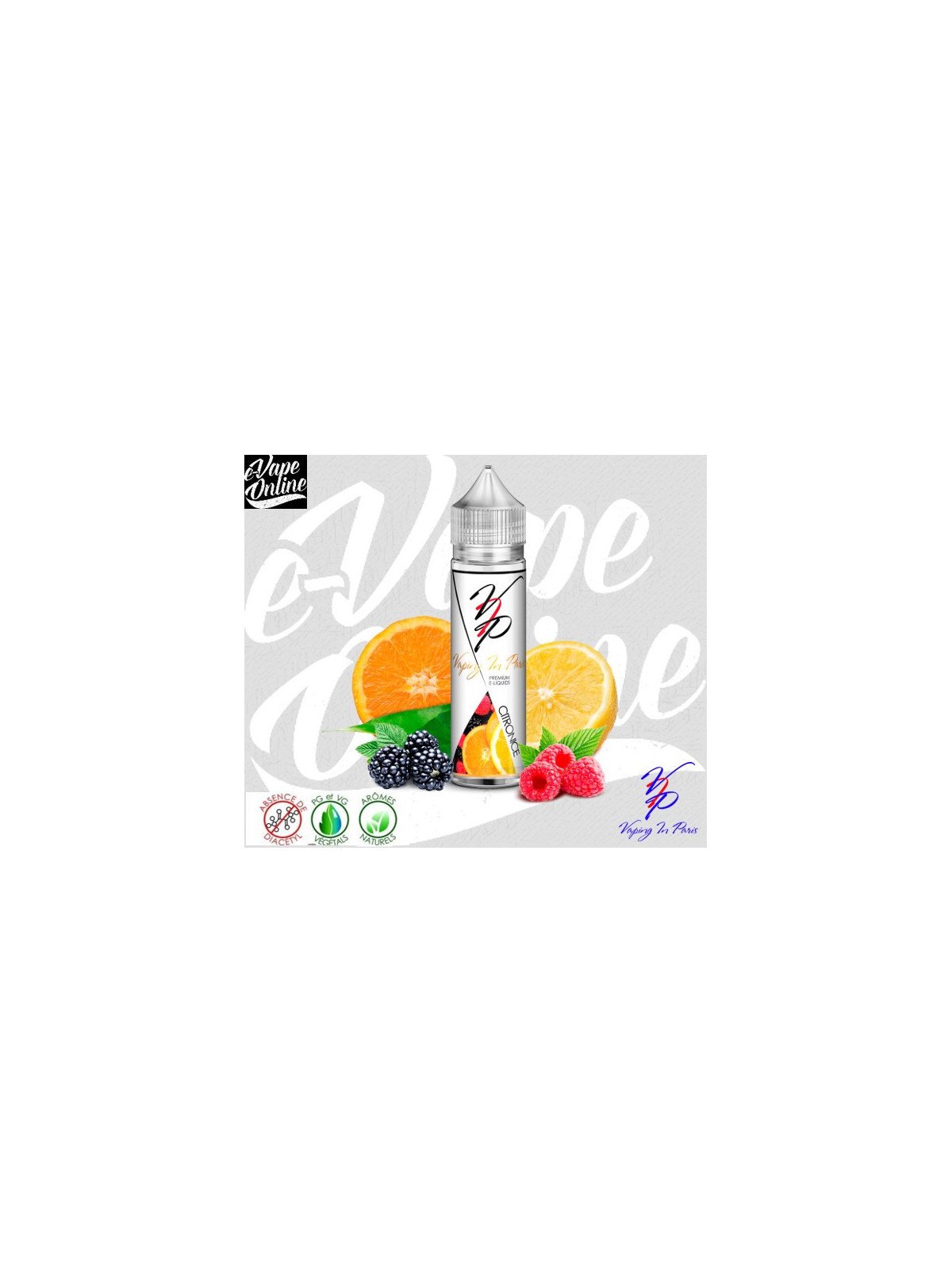 E-Liquide - CITRON ICE 50 ml - Vaping in Paris - e-vapeonline.com
