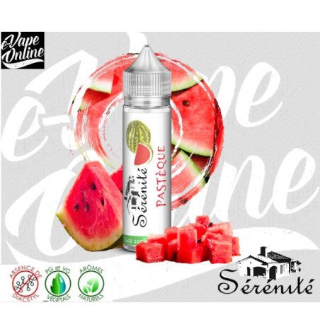 E-Liquide - PASTEQUE 40ml - SERENITE - e-vapeonline.com
