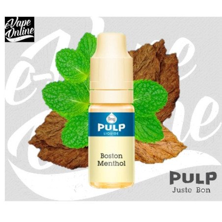 DESTOCKAGE E-Liquide - BOSTON 10ml - Pulp - e-vapeonline.com
