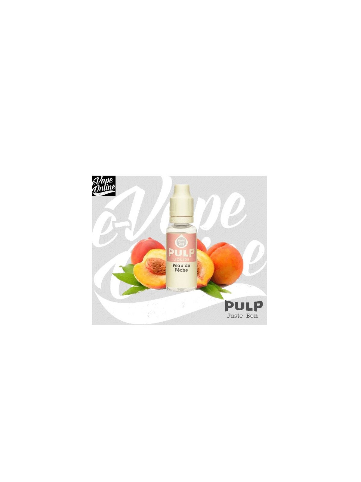 E-Liquide - PEAU DE PECHE 10ml - Pulp - e-vapeonline.com