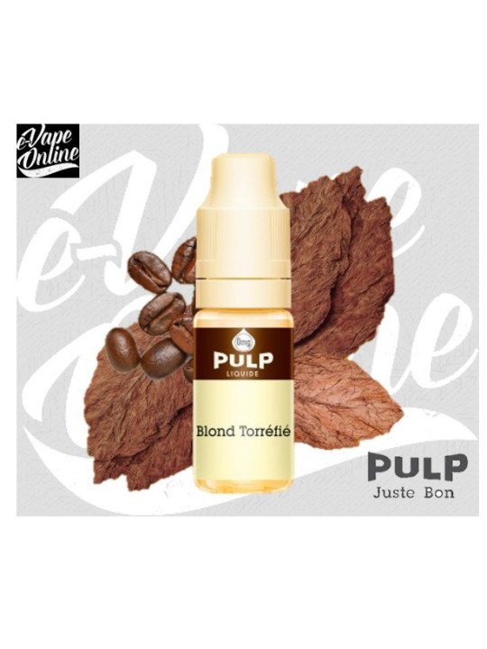 E-Liquide - BLOND TORREFIE 10ml - Pulp - e-vapeonline.com