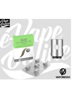 Pack de 5 Résistances  EUC TRADITIONAL VECO - Vaporesso - e-vapeonline.com