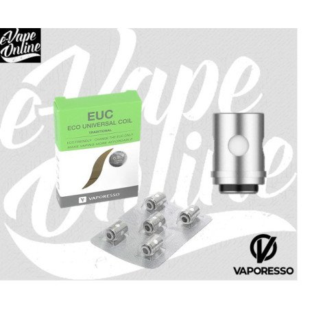 Pack de 5 Résistances  EUC TRADITIONAL VECO - Vaporesso - e-vapeonline.com