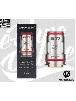 Pack de 5 Résistances GTI - Vaporesso - e-vapeonline.com