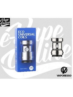 Pack de 5 Résistances EUC CCELL - VAPORESSO - e-vapeonline.com