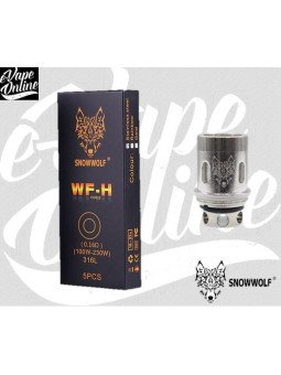 DESTOCKAGE de 6 Résistances WF/WF-H 0.2ohm - Snowwolf - e-vapeonline.com