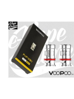 Pack de 5 Résistances PnP - Voopoo - e-vapeonline.com
