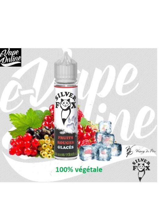 E-Liquide - FRUITS ROUGES Glacés 50ml - Silver Fox - e-vapeonline.com