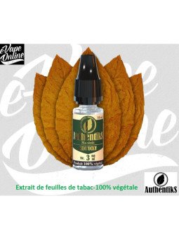 E-Liquide - KENTUCKY 10ml - Authentiks - Vaping in Paris - e-vapeonline.com