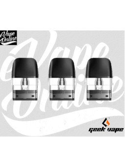 Pack de 3 Cartouches 2ML/3ML - SONDER/WENAX Q - Geekvape - e-vapeonline.com