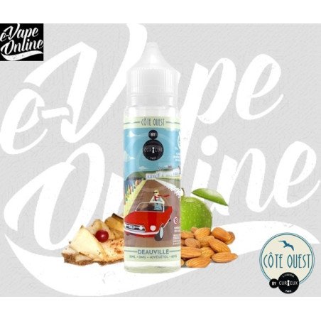 E-Liquide - DEAUVILLE 50ml - Côte Ouest - Curieux - e-vapeonline.com