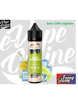 E-Liquide - GREEN LEMOONADE 50 ml - Funny Juices - e-vapeonline.com
