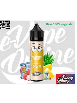 E-Liquide - PASSIOON BEACH 50 ml - Funny Juices - e-vapeonline.com