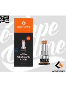 Pack de 5 Résistances J - Geekvape - e-vapeonline.com