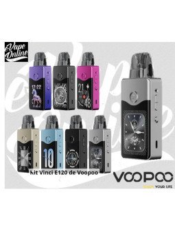KIT POD VINCI E120 - VOOPOO - e-vapeonline.com