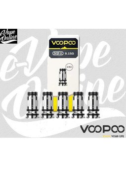 Pack de 5 Résistances VINCI PnP X - Voopoo - e-vapeonline.com