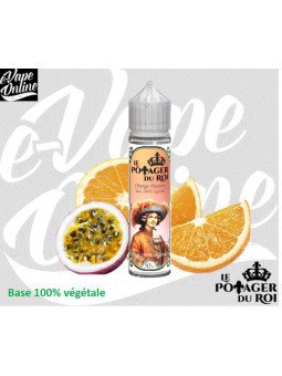 E-Liquide - ORANGE PASSION 50 ml - Le Potager du Roi - e-vapeonline.com