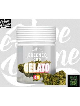 Fleurs CBD - GELATO 5G - Greeneo - e-vapeonline.com