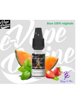 Sels de nicotine - FRAISE MELON BASILIC 10ml - Vaping in Paris - e-vapeonline.com