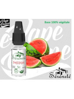 E-Liquide - PASTEQUE 10ml - SERENITE - e-vapeonline.com