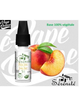 E-Liquide - PECHE JAUNE 10ml - SERENITE - e-vapeonline.com